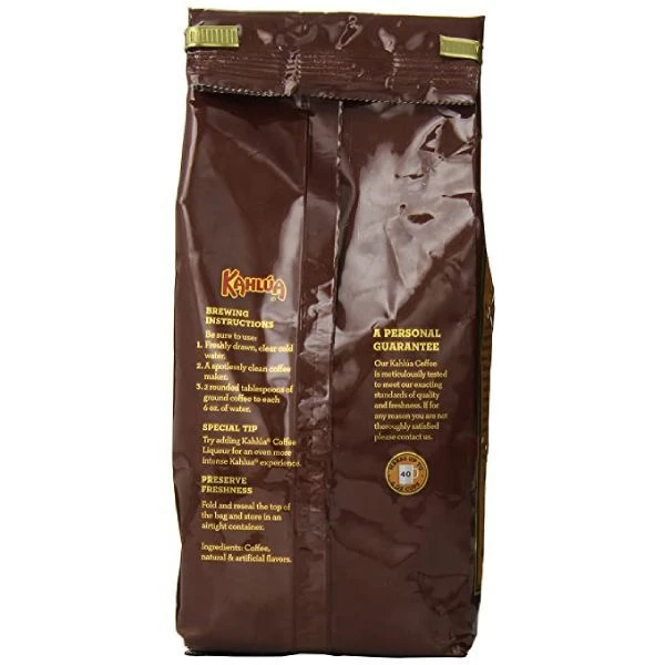 Kahlua Hazelnut Gourmet Ground Coffee (3 Bags/12 Oz) 5 Kahlua Hazelnut Gourmet Ground Coffee (3 Bags/12 Oz) - Image 5