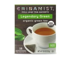 China Mist - Legendary Green Organic Black Full Leaf Tea Sachet, 2 Boxes 15 Count - Biodegradable And Individually Wrapped 6 China Mist - Legendary Green Organic Black Full Leaf Tea Sachet, 2 Boxes 15 Count - Biodegradable And Individually Wrapped -Coffee Series Store legendarygreen teasachet packet 1