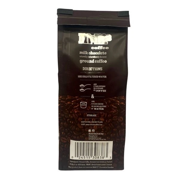 M&M's Milk Chocolate, Naturally And Artificially Flavored Ground Coffee, (4 Bags/10 Oz) 4 M&M's Milk Chocolate, Naturally And Artificially Flavored Ground Coffee, (4 Bags/10 Oz) - Image 4