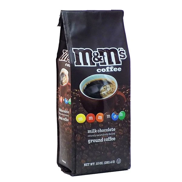 M&M's Milk Chocolate, Naturally And Artificially Flavored Ground Coffee, (4 Bags/10 Oz) 2 M&M's Milk Chocolate, Naturally And Artificially Flavored Ground Coffee, (4 Bags/10 Oz) - Image 2