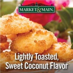 Market & Main Coconut Macaroon Single Serve Coffee Cups, 6 Boxes (72 Cups) -Coffee Series Store market main onecup coconut macaroon compatible with keurig k cup brewers 12 count3 1