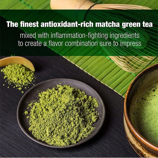 Matcha De Aroma - Green Tea Latte Single Serve Pods (Cinnamon Chai) 2 Matcha De Aroma - Green Tea Latte Single Serve Pods (Cinnamon Chai) - Image 2