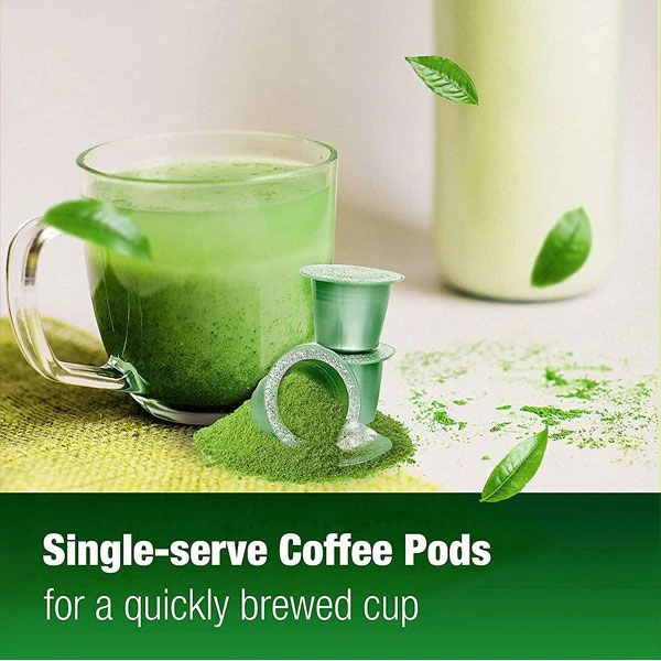 Matcha De Aroma - Green Tea Latte Single Serve Pods (Cinnamon Chai) 3 Matcha De Aroma - Green Tea Latte Single Serve Pods (Cinnamon Chai) - Image 3