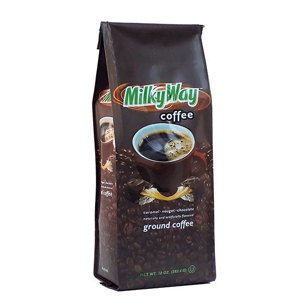 Milky Way Caramel, Nougat And Chocolate, Naturally And Artificially Flavored Ground Coffee,4/10 Oz Bags 2 Milky Way Caramel, Nougat And Chocolate, Naturally And Artificially Flavored Ground Coffee,4/10 Oz Bags - Image 2