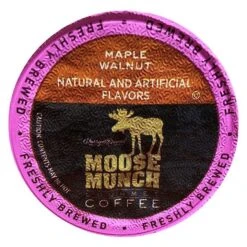 Moose Munch Single Serve Coffee By Harry & David, Maple Walnut, 4/18 Count 5 Moose Munch Single Serve Coffee By Harry & David, Maple Walnut, 4/18 Count -Coffee Series Store moosemunchmaplewalnut 1