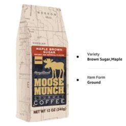 Harry & David Moose Munch Maple Brown Sugar Ground Gourmet Coffee 3 Bags (12 Oz Each) 5 Harry & David Moose Munch Maple Brown Sugar Ground Gourmet Coffee 3 Bags (12 Oz Each) -Coffee Series Store new project 2 1