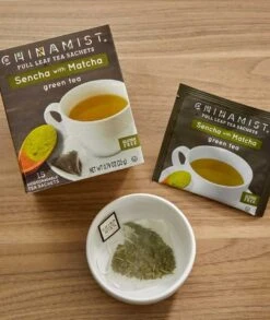 China Mist Sencha With Matcha Green Tea Sachets, 2 Boxes 15 Count Each - Biodegradable And Individually Wrapped 6 China Mist Sencha With Matcha Green Tea Sachets, 2 Boxes 15 Count Each - Biodegradable And Individually Wrapped -Coffee Series Store sachet senchamatcha1