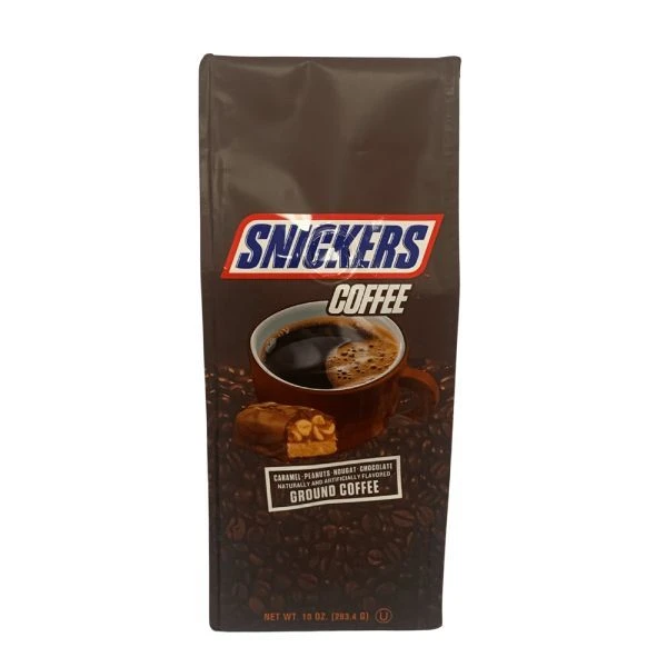 Snickers Caramel, Peanuts, Nougat And Chocolate, Naturally And Artificially Flavored Ground Coffee, 4/10 Oz Bags 3 Snickers Caramel, Peanuts, Nougat And Chocolate, Naturally And Artificially Flavored Ground Coffee, 4/10 Oz Bags - Image 3