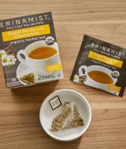 China Mist - Organic Sweet Herbs With Chamomile Herbal Tea Sachets, 6 Box 15 Count Each 5 China Mist - Organic Sweet Herbs With Chamomile Herbal Tea Sachets, 6 Box 15 Count Each -Coffee Series Store sweetherb chamomile 2 1 1 1 1