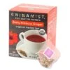China Mist - Zesty Hibiscus Ginger Organic Black Full Leaf Tea Sachet, 15 Count Box - Biodegradable And Individually Wrapped